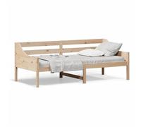 vidaXL Camilla de día sin colchón, 90x200 cm, madera maciza de pino