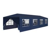 vidaXL Carpa Celebraciones 3x12m Toldo Marquesina Cenador Tienda Cubierta Color Azul, Blanco, Antracita y mas