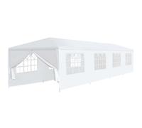 vidaXL Carpa Celebraciones 3x12m Toldo Marquesina Cenador Tienda Cubierta Color Azul, Blanco, Antracita y mas