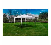 vidaXL Carpa cenador de jardín techo de pirámide 3x3 m