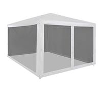 vidaXL Carpa plegable de celebraciones 4x3 m con 4 paredes de malla