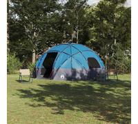 vidaXL Carpa de cúpula con techo Azul 475 x 475 x 235 cm tafetán