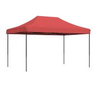 vidaXL Carpa de Fiest Jardín Plegable Pop-up Acero Tela 3x4,5 m Cenador Color Antracita, Burdeos, Marrón y mas