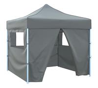 vidaXL Carpa de Fiesta 291 x 291 x 315 cm Gris antracita Tela Oxford