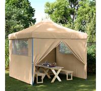 vidaXL: Tienda de fiestas, 292 x 292 x 315 cm, color beige, fabricada en tela Oxford