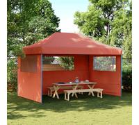 vidaXL, tienda de campaña para fiestas, 292 x 440 x 315 cm, color terracota, tela Oxford