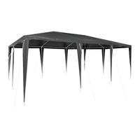 vidaXL Carpa de fiesta Antracita 600 x 400 x 266 cm, plegable, resistente y rectangular