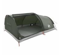 vidaXL Carpa de senderismo resistente al agua 1 persona verde militar, tienda de campaña moderna, protección portátil para senderismo, equipo exterior resistente a la intemperie, fácil instalación de