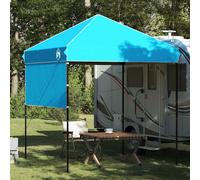 vidaXL Carpa Dosel 194 x 194 x 251 cm Azul Tela