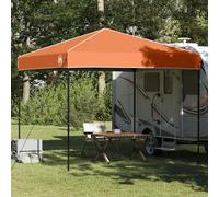 vidaXL Carpa Dosel 243 x 243 x 251 cm Naranja Tela