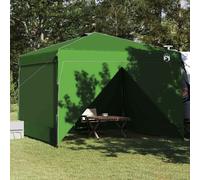 vidaXL Carpa Dosel 290 x 290 x 251 cm Verde Tela