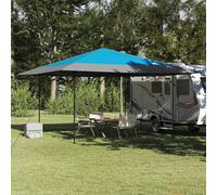 vidaXL Carpa Dosel 395 x 395 x 251 cm Azul tela