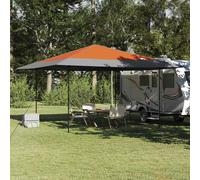 vidaXL Carpa Dosel 395 x 395 x 251 cm Naranja tela