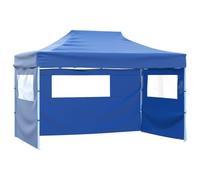 vidaXL Carpa Pabellón Plegable 3 Paredes Cenador Pérgola Eventos Fiestas Patio