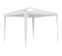 vidaXL Carpa para Celebraciones Profesional Fiestas Toldo Aire Libre Decoración Pérgola Marquesina Boda Paraguas Parasol Jardín Exterior Blanco