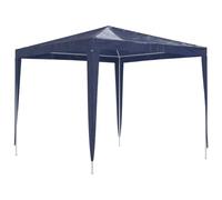 vidaXL Carpa para Celebraciones Profesional Fiestas Toldo Aire Libre Decoración Pérgola Marquesina Boda Paraguas Parasol Jardín Exterior Azul