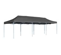 vidaXL Carpa para fiestas pop-up plegable antracita 3x9 m
