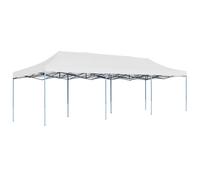 vidaXL Carpa para fiestas pop-up plegable blanco 3x9 m