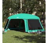 vidaXL Carpa para piscina con desmontables y paredes azul 670x590 cm