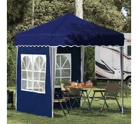 vidaXL Carpa Plegable para Fiestas 195 x 195 x 245 cm Azul Tela Oxford