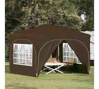 vidaXL Carpa Plegable para Fiestas 290 x 290 x 245 cm Topo