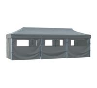 vidaXL Carpa Plegable Pop-up 8 Paredes 3x9 m Tienda Cenador Marquesina Color Crema, Antracita, Azul y mas