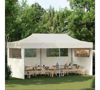 vidaXL Carpa plegable Pop-up crema 3x6 m