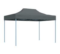 vidaXL Carpa plegable profesional acero gris antracita 3x4 m