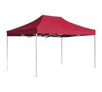 vidaXL Carpa Plegable Profesional Aluminio 4,5x3 m Cenador Pagoda Jardín Color Azul, Blanco, Crema y mas
