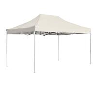 vidaXL Carpa Plegable Profesional Aluminio 4,5x3 m Cenador Pagoda Jardín Color Azul, Blanco, Crema y mas