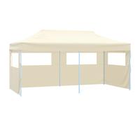 vidaXL Carpa Plegable Profesional con 4 Paredes Acero 3x6m Tienda Color Antracita, Azul, Blanco y mas