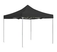 vidaXL Carpa plegable profesional de aluminio antracita 3x3 m