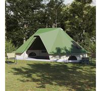 vidaXL Carpa Tipi con techo Verde 680 x 430 x 270 cm tafetán