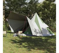vidaXL Carpa Tipi con techo Verde 510 x 690 x 330 cm tafetán