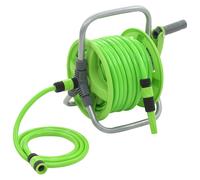 vidaXL Carrete de manguera 20+2 m