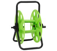 vidaXL Carrete de Rollo para Manguera de pie Acero Verde 45 m 1/2", portamanguera, enrollador de Manguera, Almacenamiento de Manguera, portamangueras