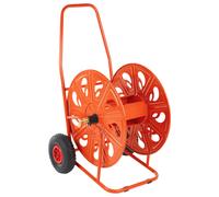 vidaXL Carrito carrete para manguera de 140 m 3/4" acero