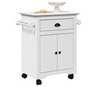 vidaXL Carrito de cocina BODO blanco 72x45x80 cm