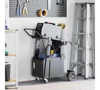 vidaXL Carro de soldadura Negro 91 x 47 x 96 cm Acero