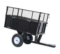 vidaXL Carro remolque inclinable de cortacésped carga de 150 kg