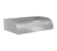 vidaXL Cascada de Jardín Acero Inoxidable Fuente de Piscina Estanque Spa Dimensiones 30 x 34 x 14 cm, 45 x 34 x 14 cm, 60 x 30 x 14 cm