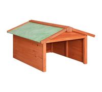 vidaXL Caseta de cortacésped robótico Madera Maciza Abeto 72x87x50 cm