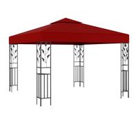 vidaXL Cenador 3x3 m 180 g/m² Pérgola Jardín Patio Marquesina Refugio Color Blanco, Taupé, Rojo y mas