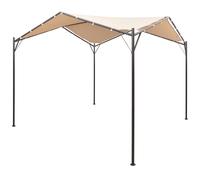 vidaXL Cenador 3x3x2,6 m 180 g/m² Pérgola Toldo Sombrilla Tienda Carpa Color Beige, Antracita, Blanco y mas