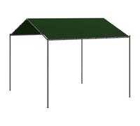 vidaXL Cenador 4 x 4 x 2,6 m Topo Poliéster y Acero