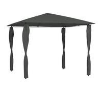 vidaXL Cenador con Funda de Postes 3x3x2,6 m 160 g/m² Toldo Carpa Color Antracita, Crema, Taupé y mas