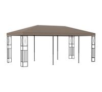 Vidaxl Cenador de Tela Gris Taupé 6x3 M para Exterior