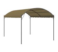 vidaXL Cenador de Tela Sombrilla Carpa Parasol al Aire Libre Color Taupé, Crema, Antracita y mas