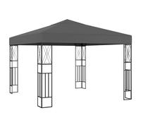 vidaXL Cenador de Tela Taupé 3x3 m Pérgola Jardín Patio Toldo Tienda Color Taupé, Crema, Antracita y mas