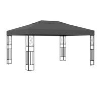 vidaXL Cenador de Tela Taupé 3x4 m Pérgola Jardín Patio Toldo Tienda Color Taupé, Crema, Antracita y mas